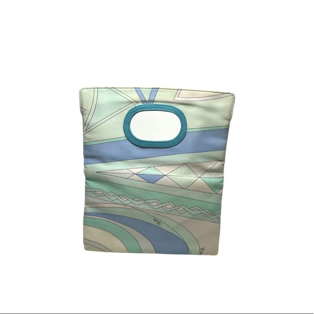 Emilio Pucci Fold Handle Mini Bag